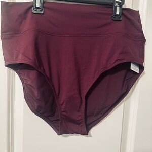 Land’s End High-Waisted swimsuit bottoms